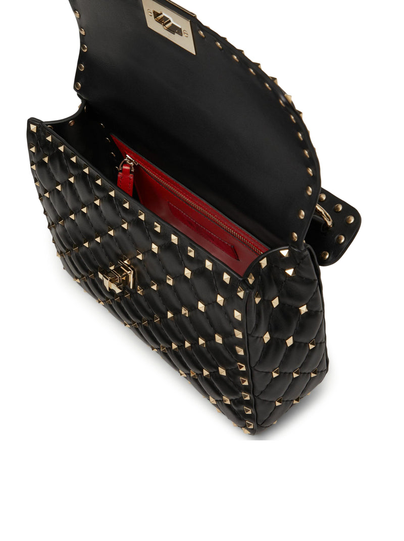 MEDIUM ROCKSTUD SPIKE NAPPA BAG