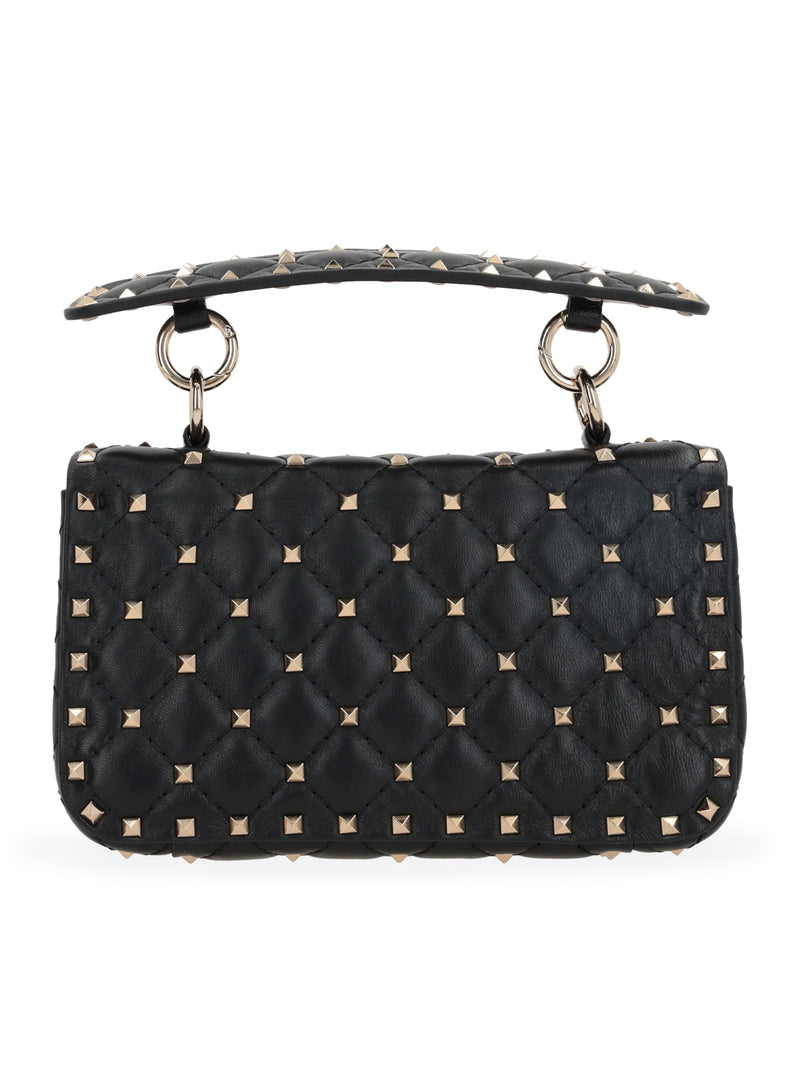 SMALL ROCKSTUD SPIKE BAG IN MATELASSÉ NAPPA