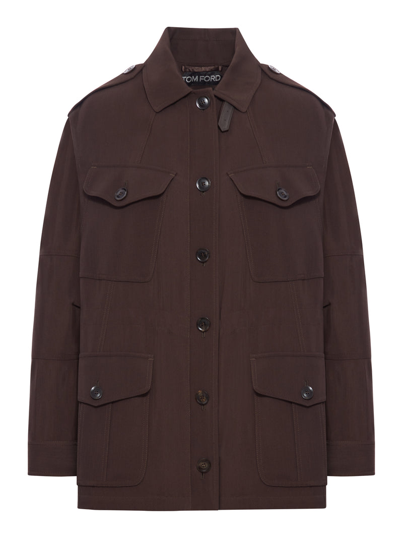 FIELD JACKET IN WOOL BLEND