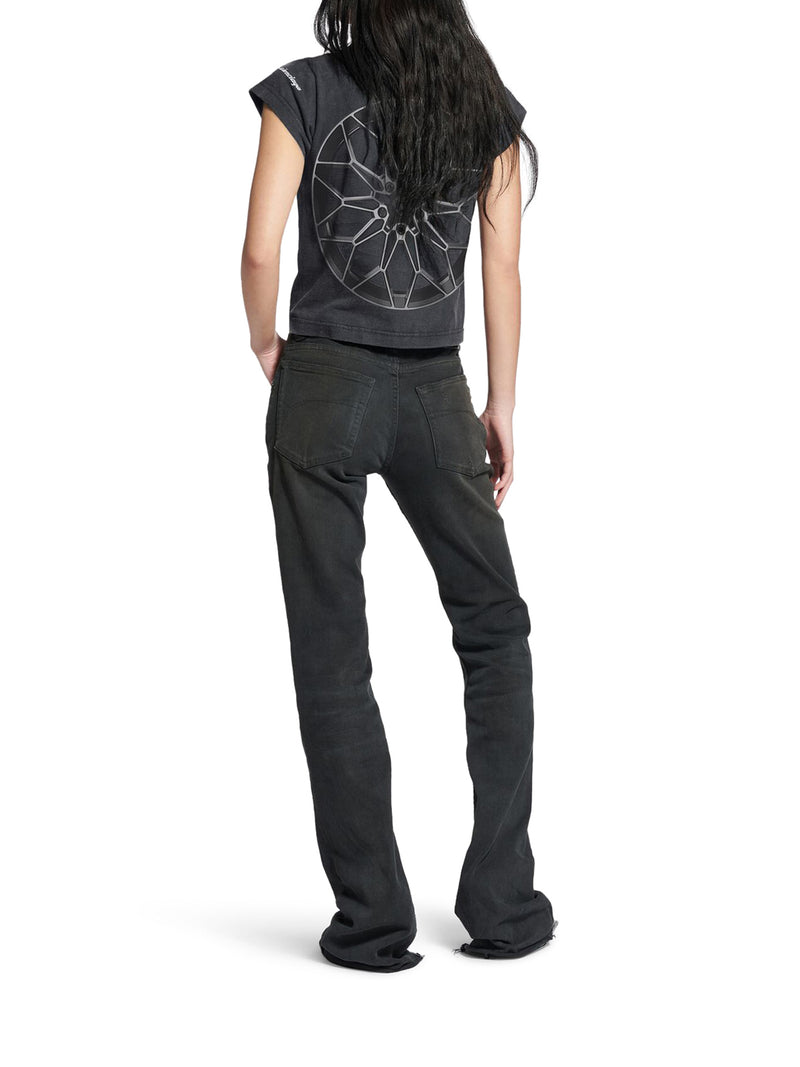 SLIM FIT BOOTCUT PANTS