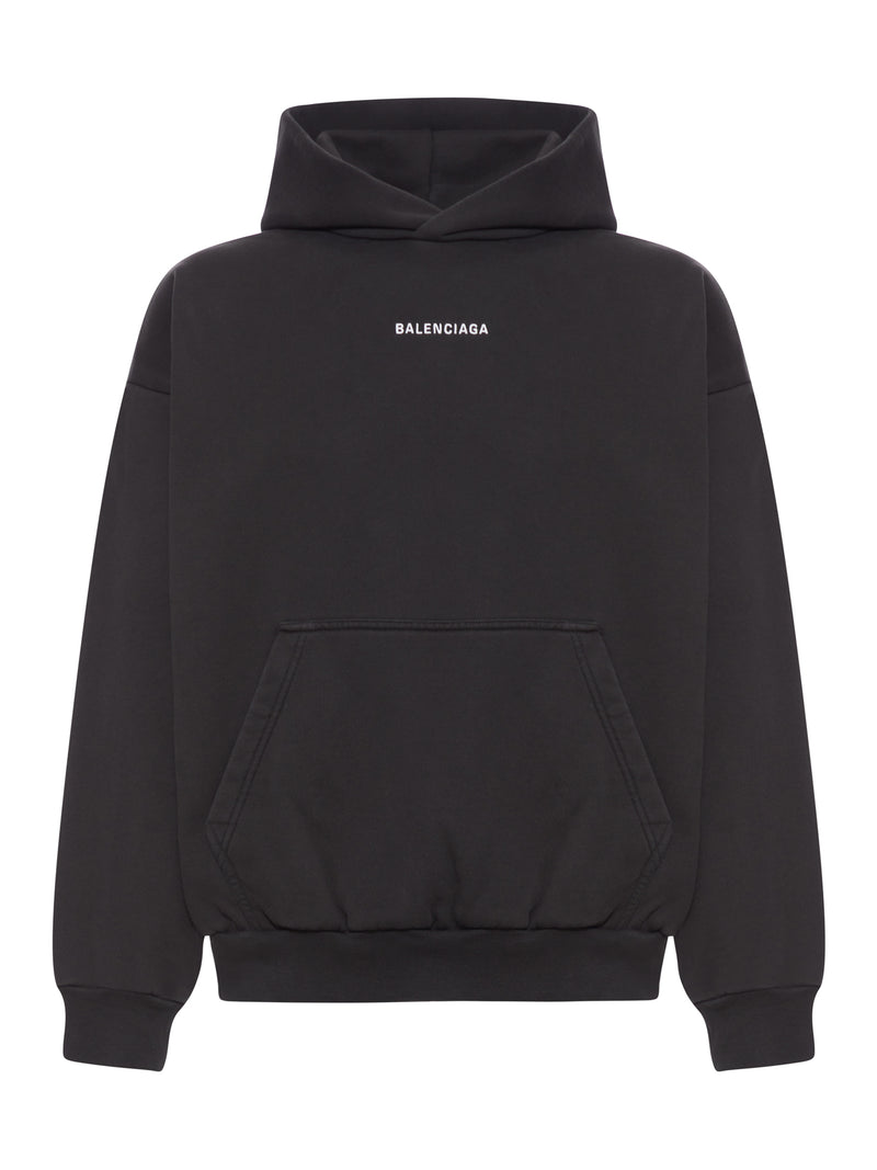 NEW BALENCIAGA BACK MEDIUM FIT HOODIE