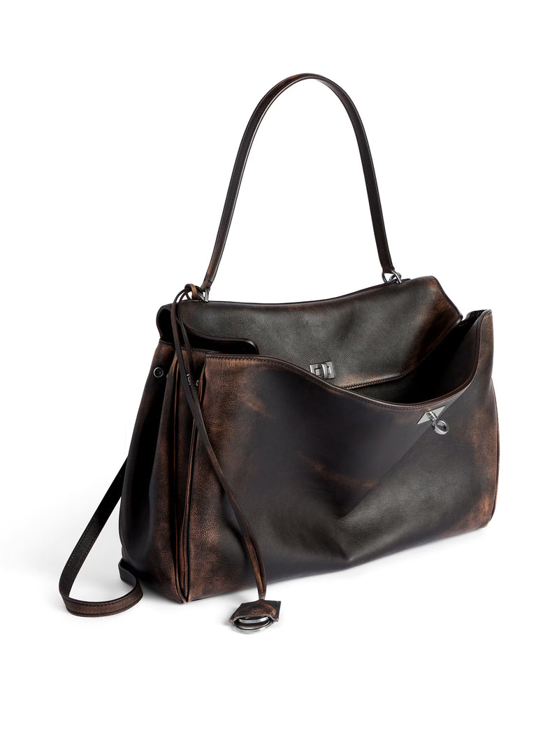 LARGE MEN`S RODEO BAG IN BROWN