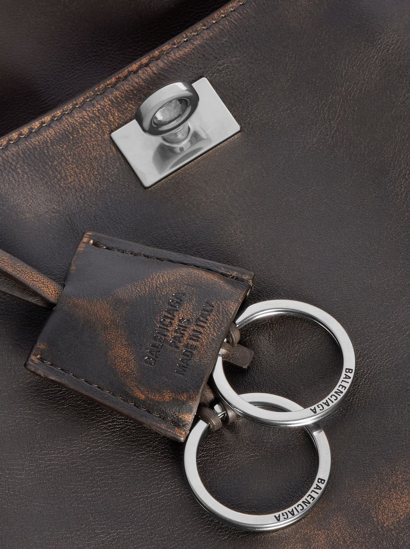 LARGE MEN`S RODEO BAG IN BROWN