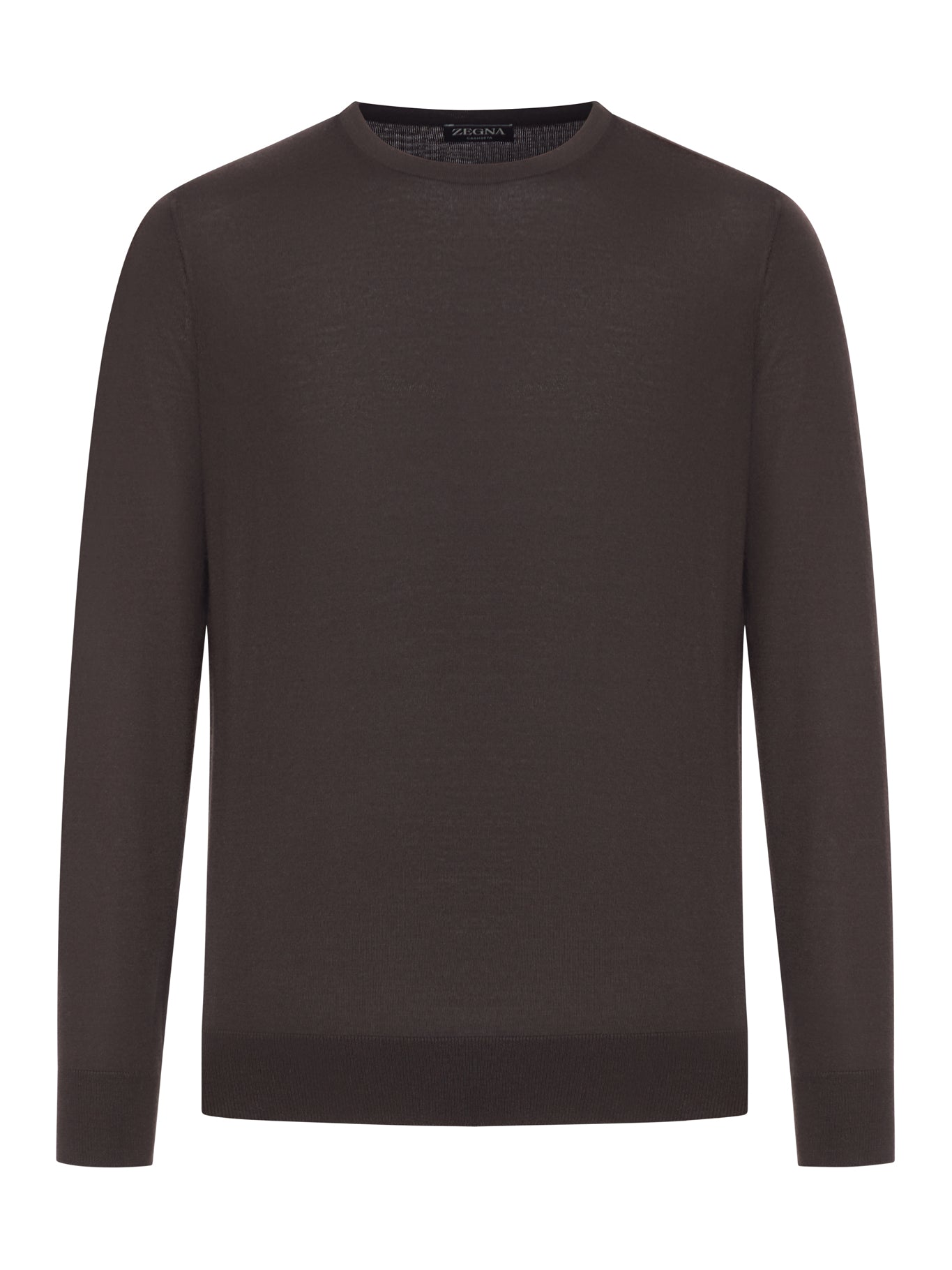 CREW NECK SWEATER IN CASHSETA MÉLANGE