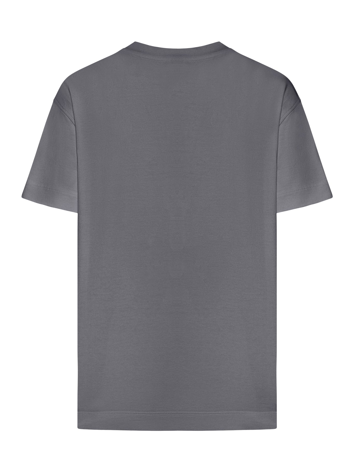 COTTON T-SHIRT WITH POCKET AND JEWELRY APPLICATION