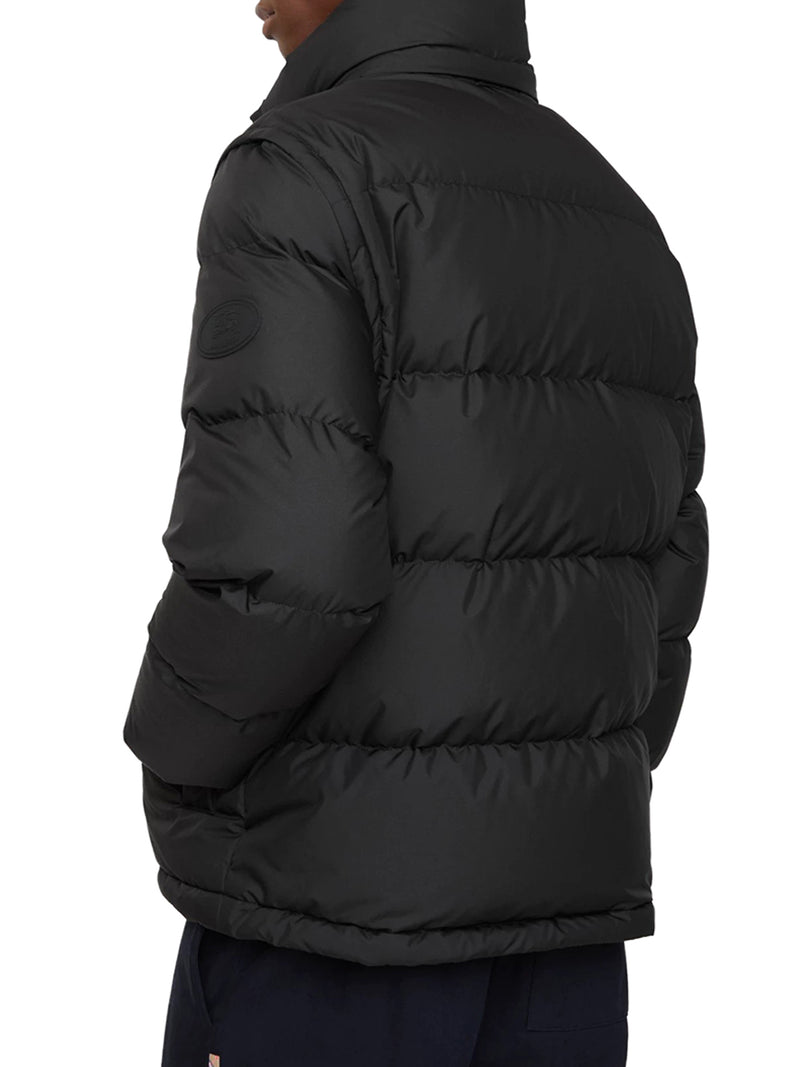 DOWN JACKET WITH DETACHABLE SLEEVES