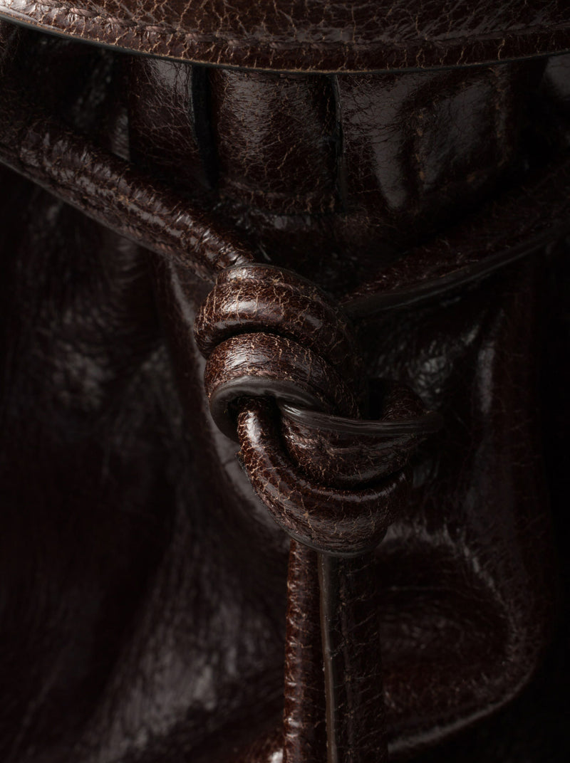 BONNIE LEATHER SHOPPING BAG