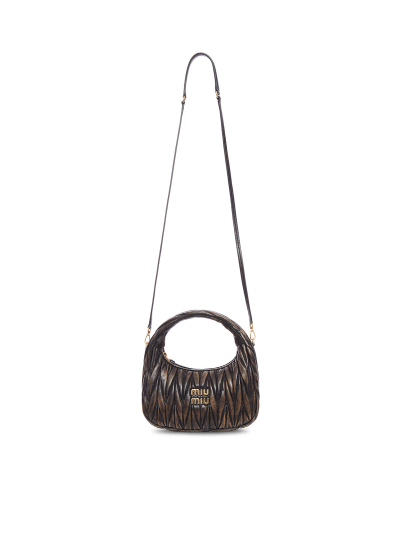 WANDER HOBO BAG IN MATELASSÉ NAPPA