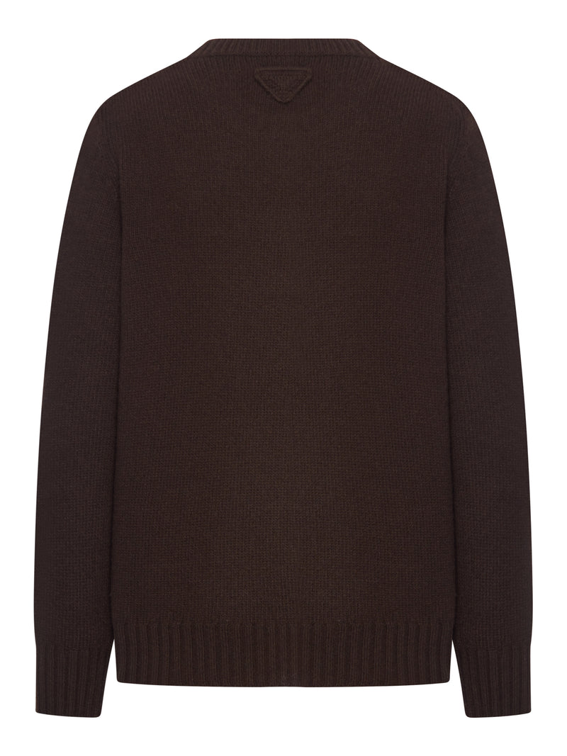 CREW NECK SWEATER IN CASHMERE WOOL