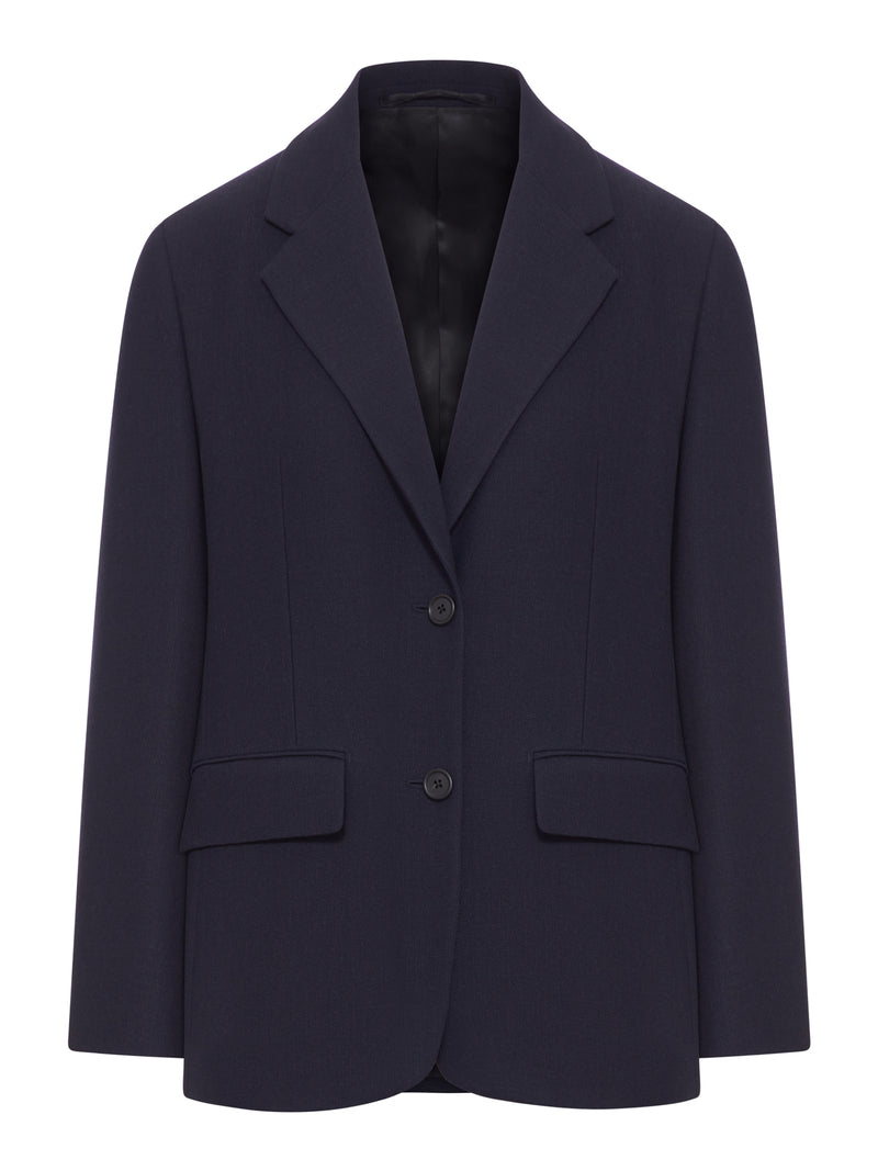 SINGLE-BREASTED WOOL JACKET