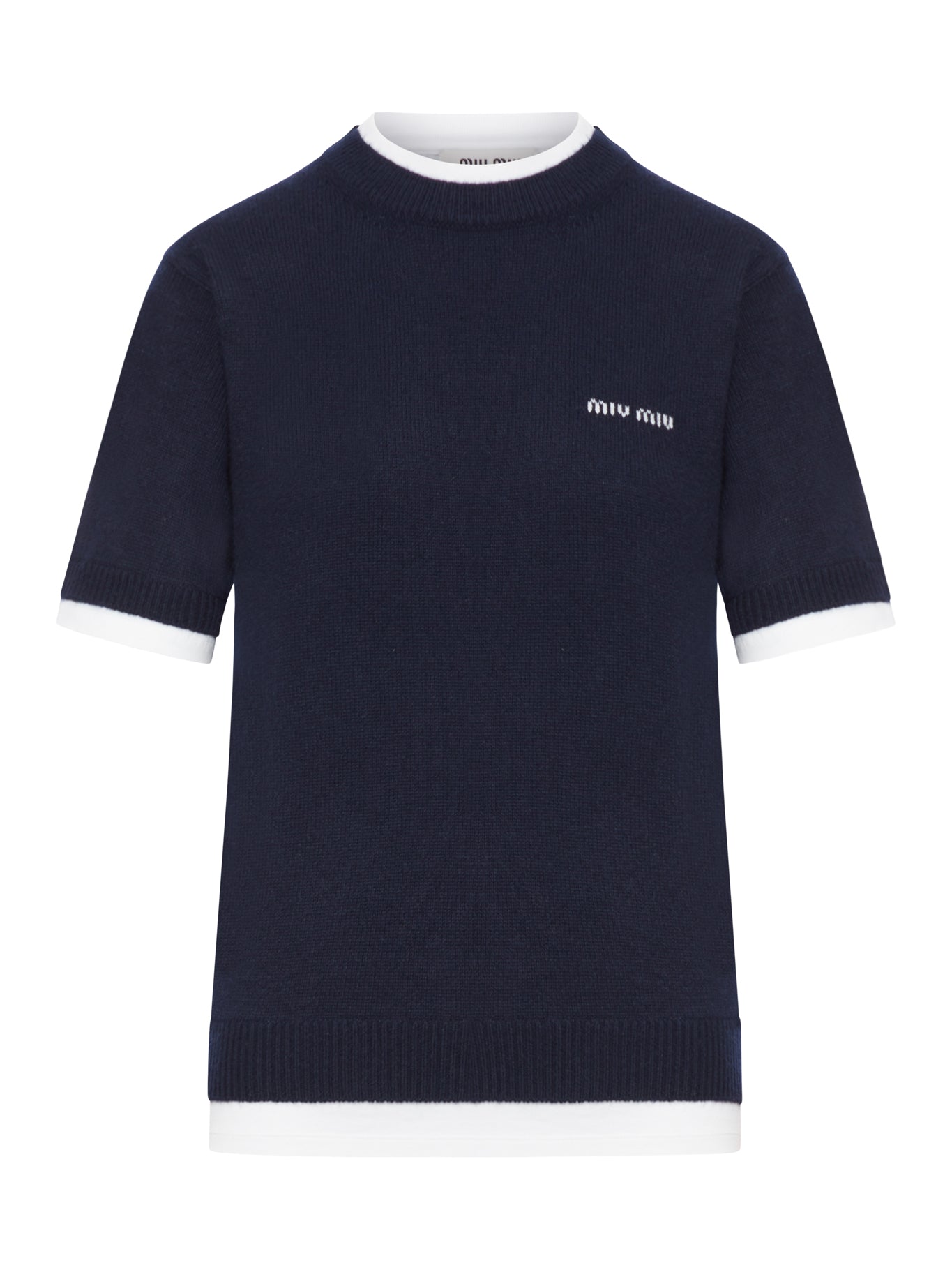 CASHMERE SHORT SLEEVE SWEATER