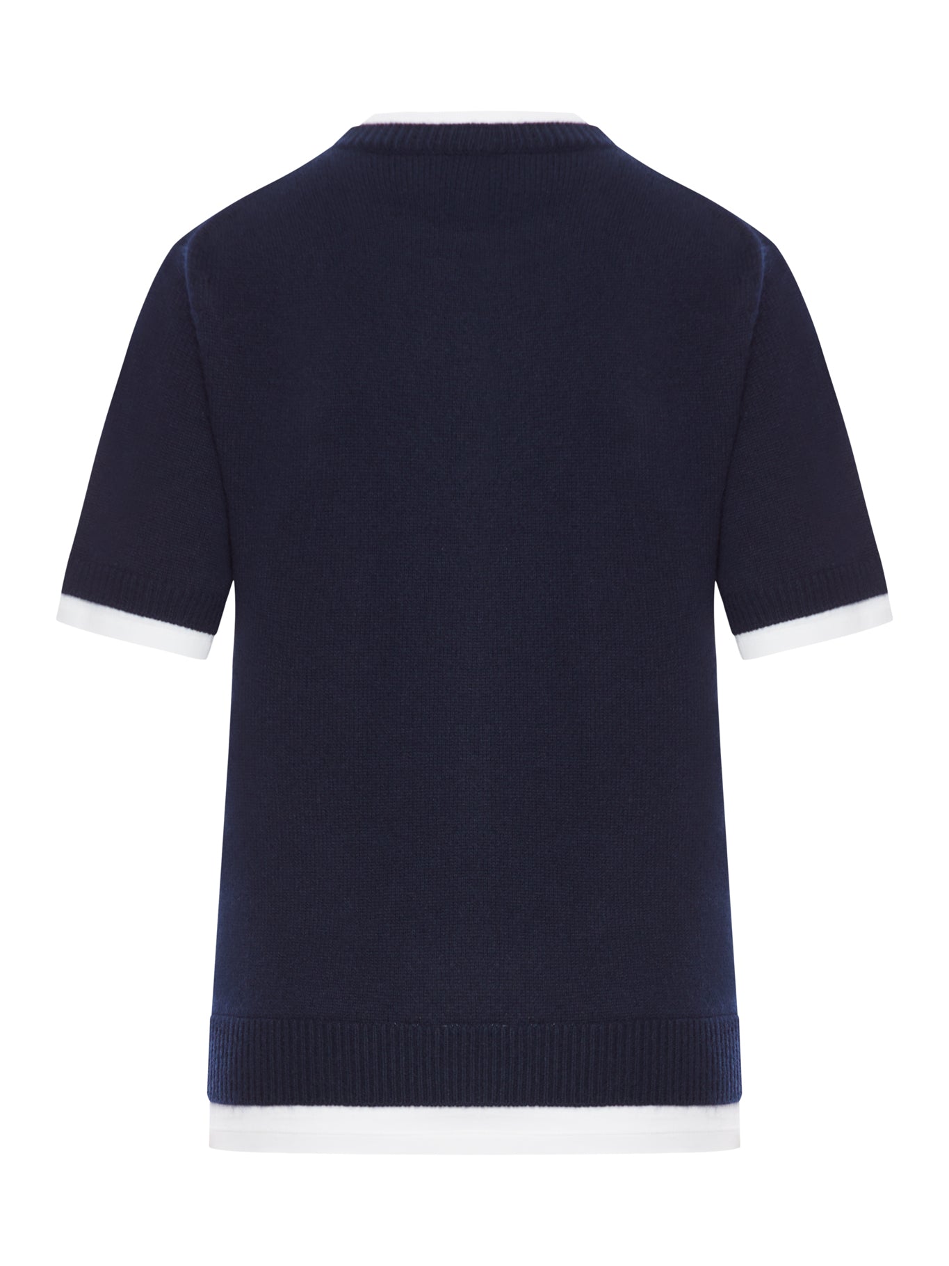 CASHMERE SHORT SLEEVE SWEATER