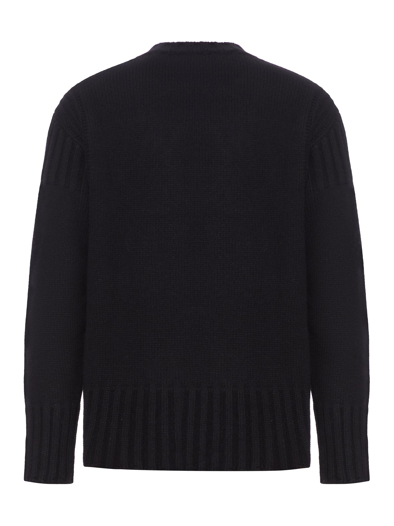 LONG-SLEEVED SWEATER IN THICK ECO CASHMERE