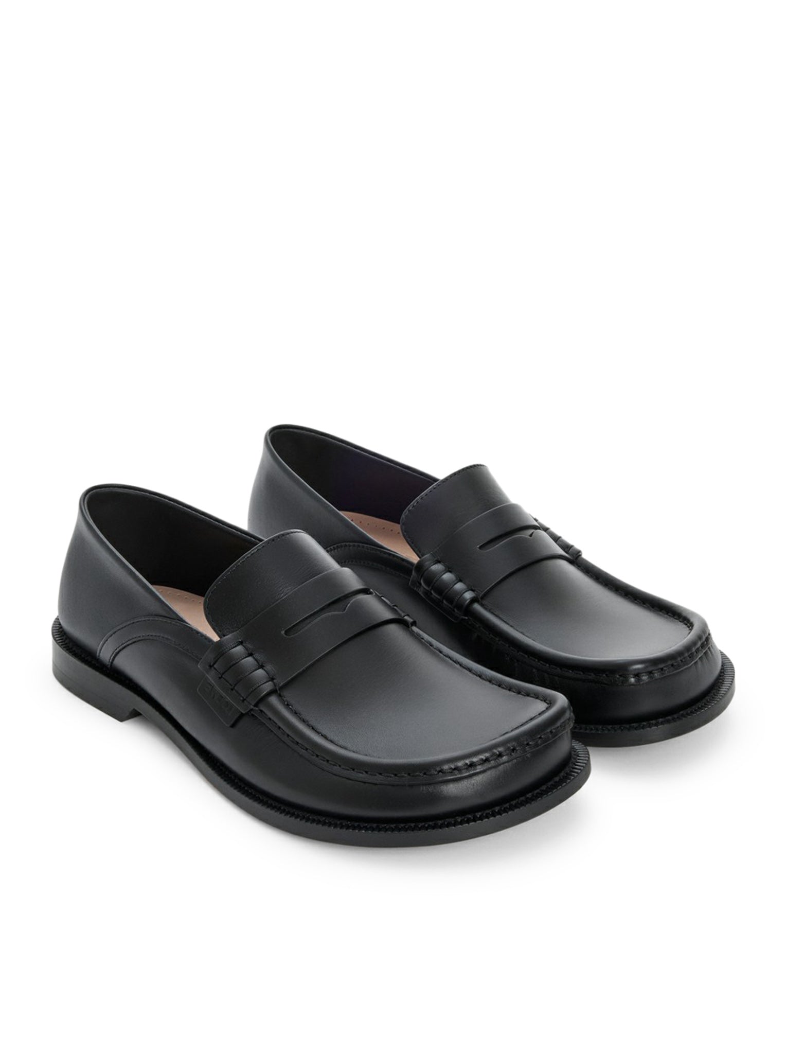 CAMPO FLAP BACK LEATHER LOAFERS