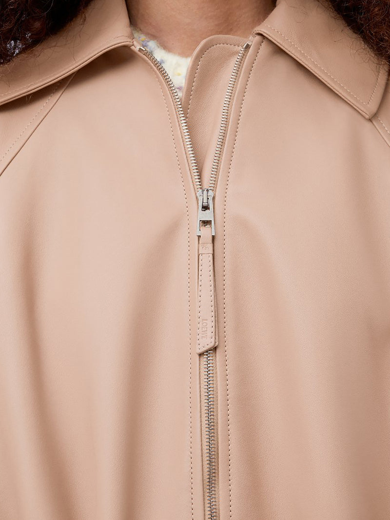 BALLOON JACKET IN NAPPA LAMBSKIN