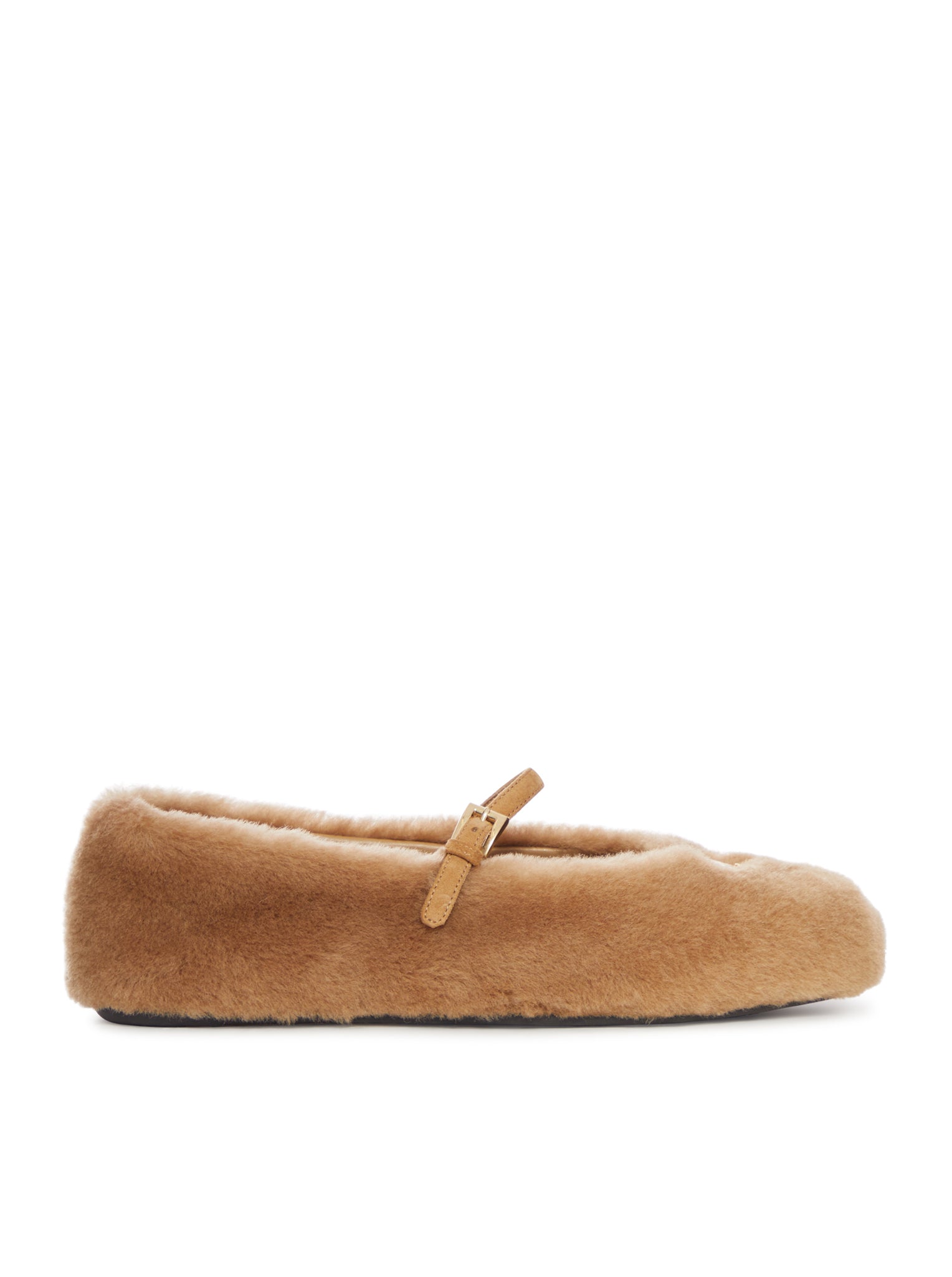 SHEARLING BALLERINAS