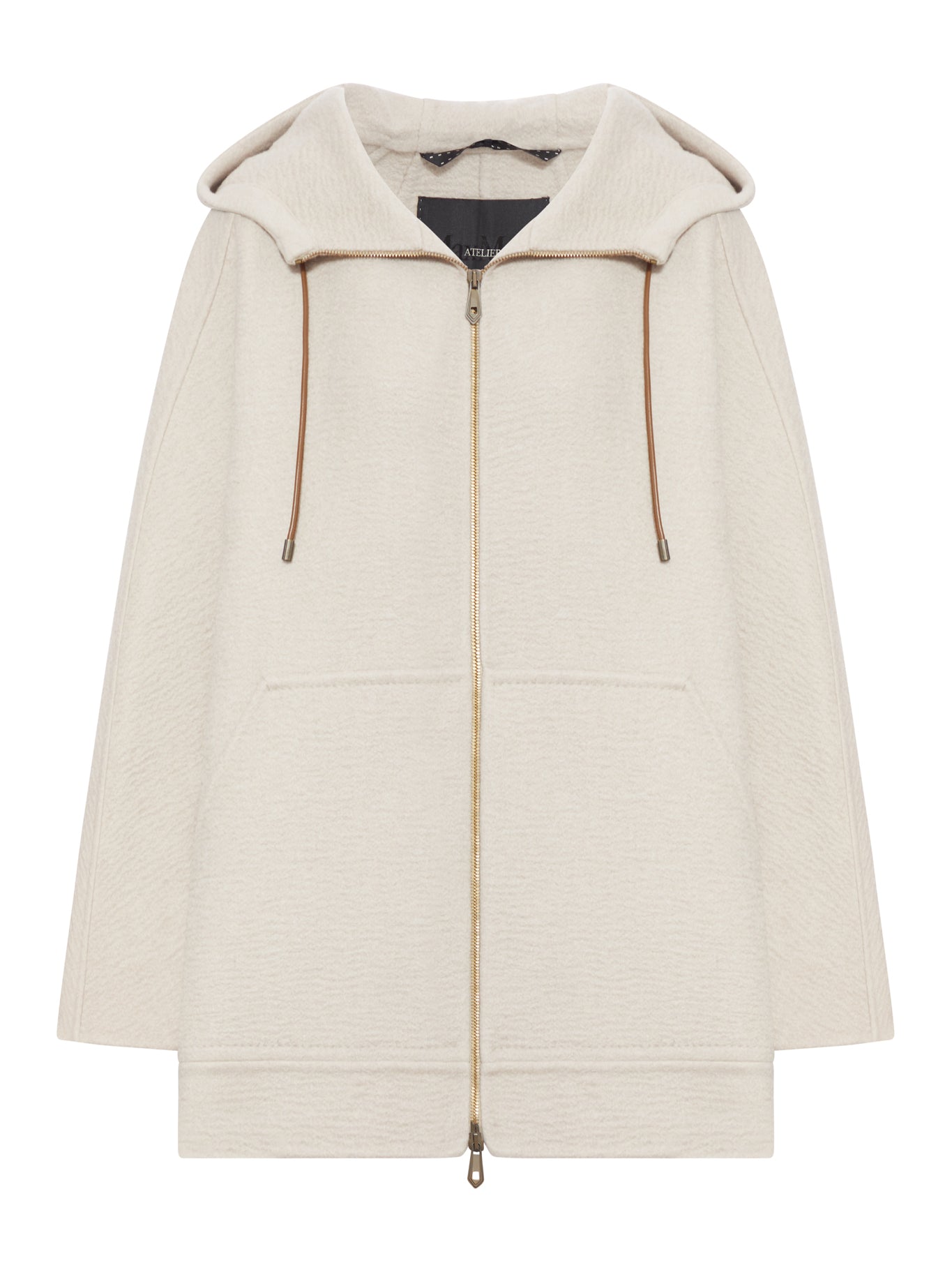 DOUBLE PURE CASHMERE SWEATSHIRT COAT