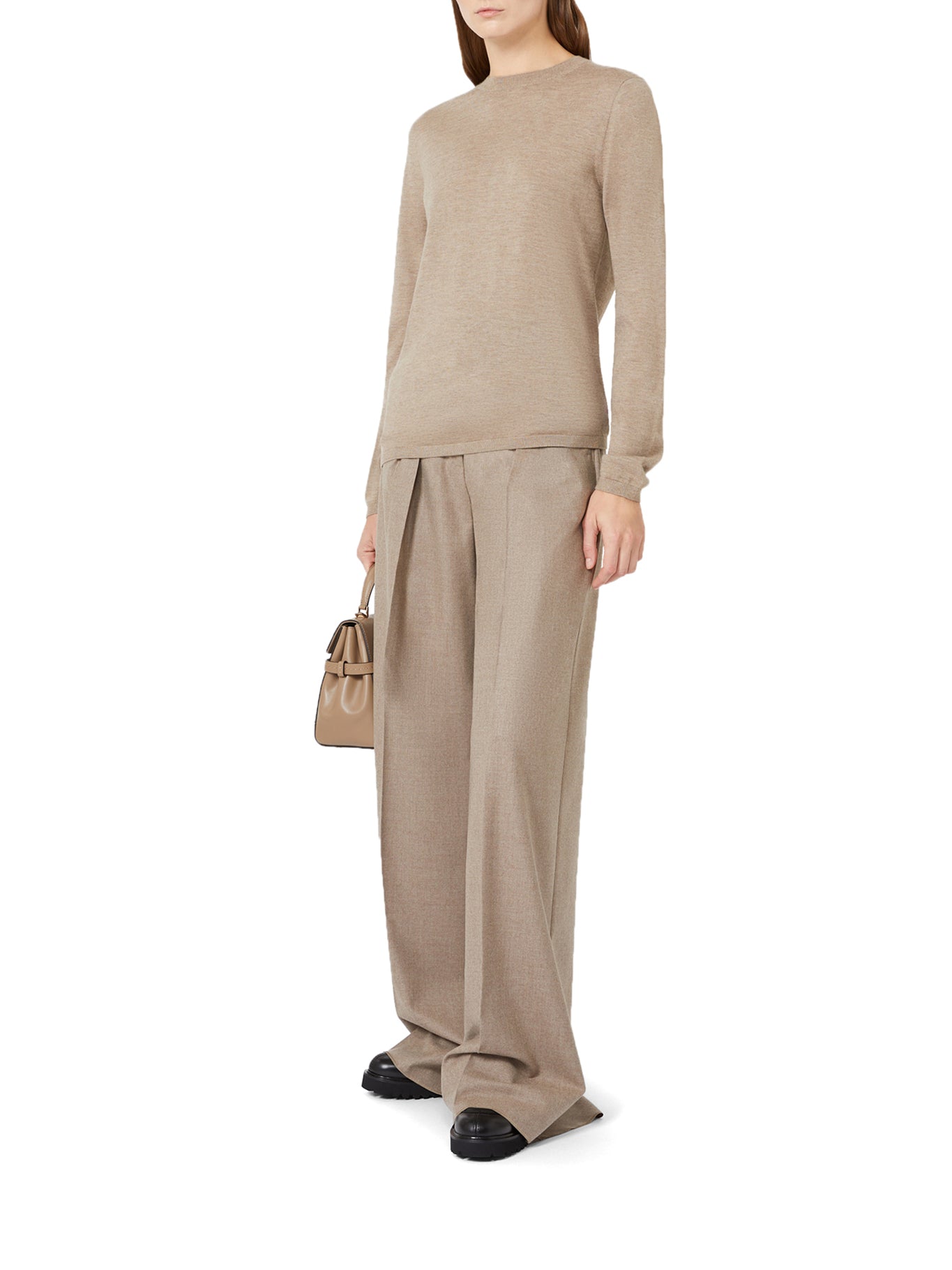 MARICA SWEATER IN LIGHTWEIGHT CASHMERE YARN