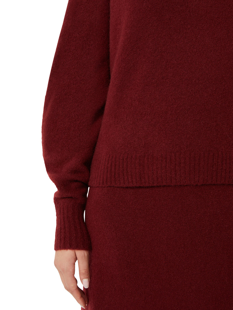STRETCH CASHMERE YARN SWEATER