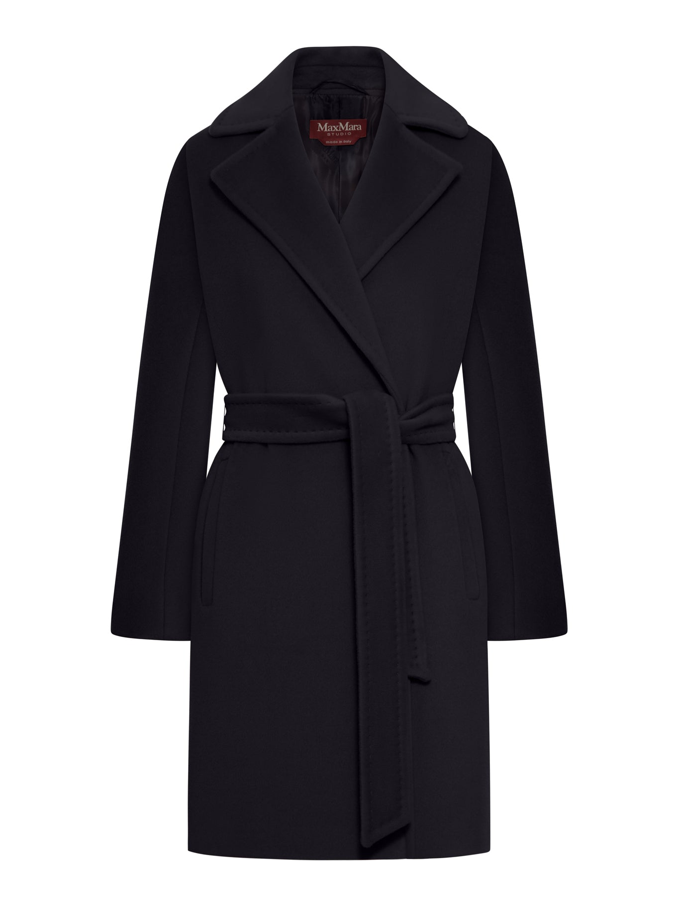 SCIRE BEAVER WOOL ROBE COAT