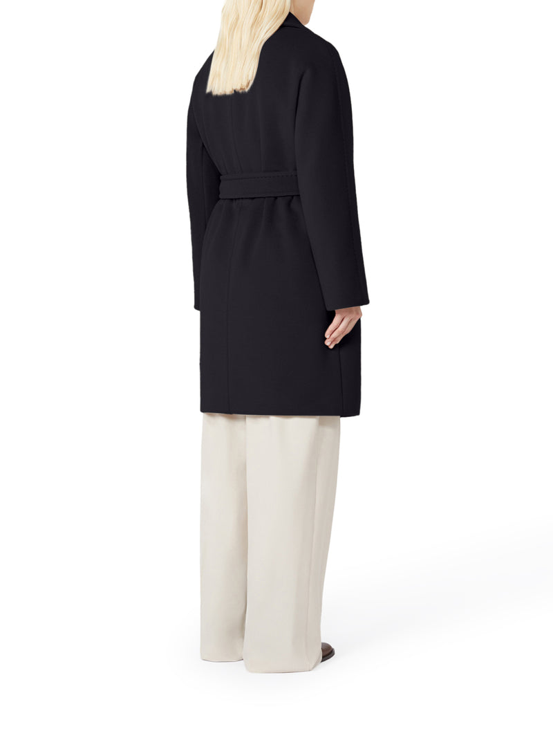 SCIRE BEAVER WOOL ROBE COAT