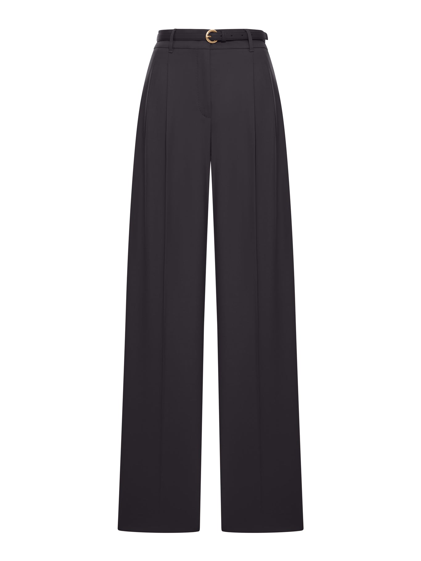 WOOL TASSEL ENTRY TROUSERS