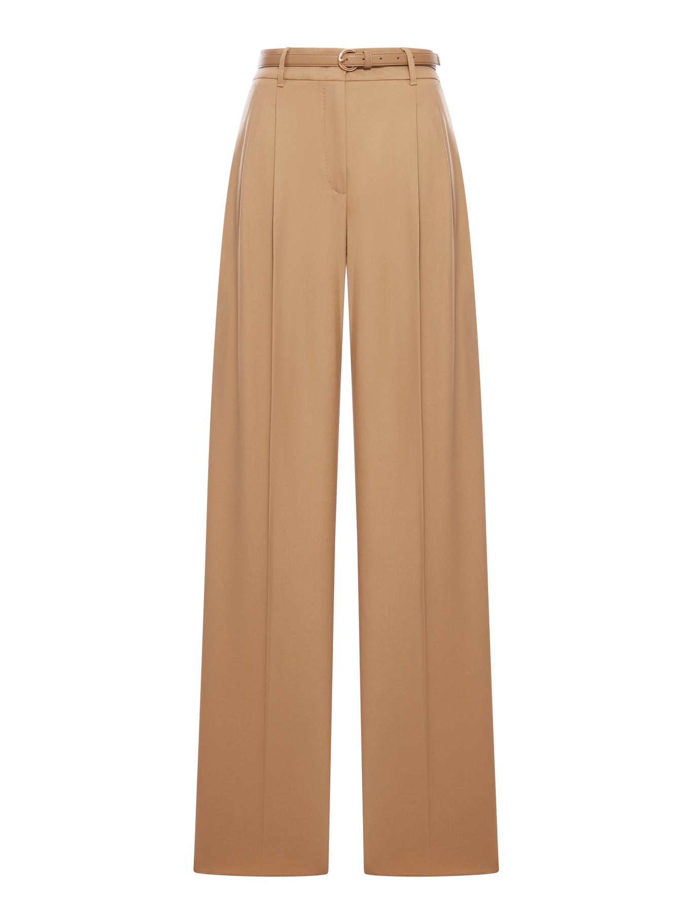 WOOL TASSEL ENTRY TROUSERS