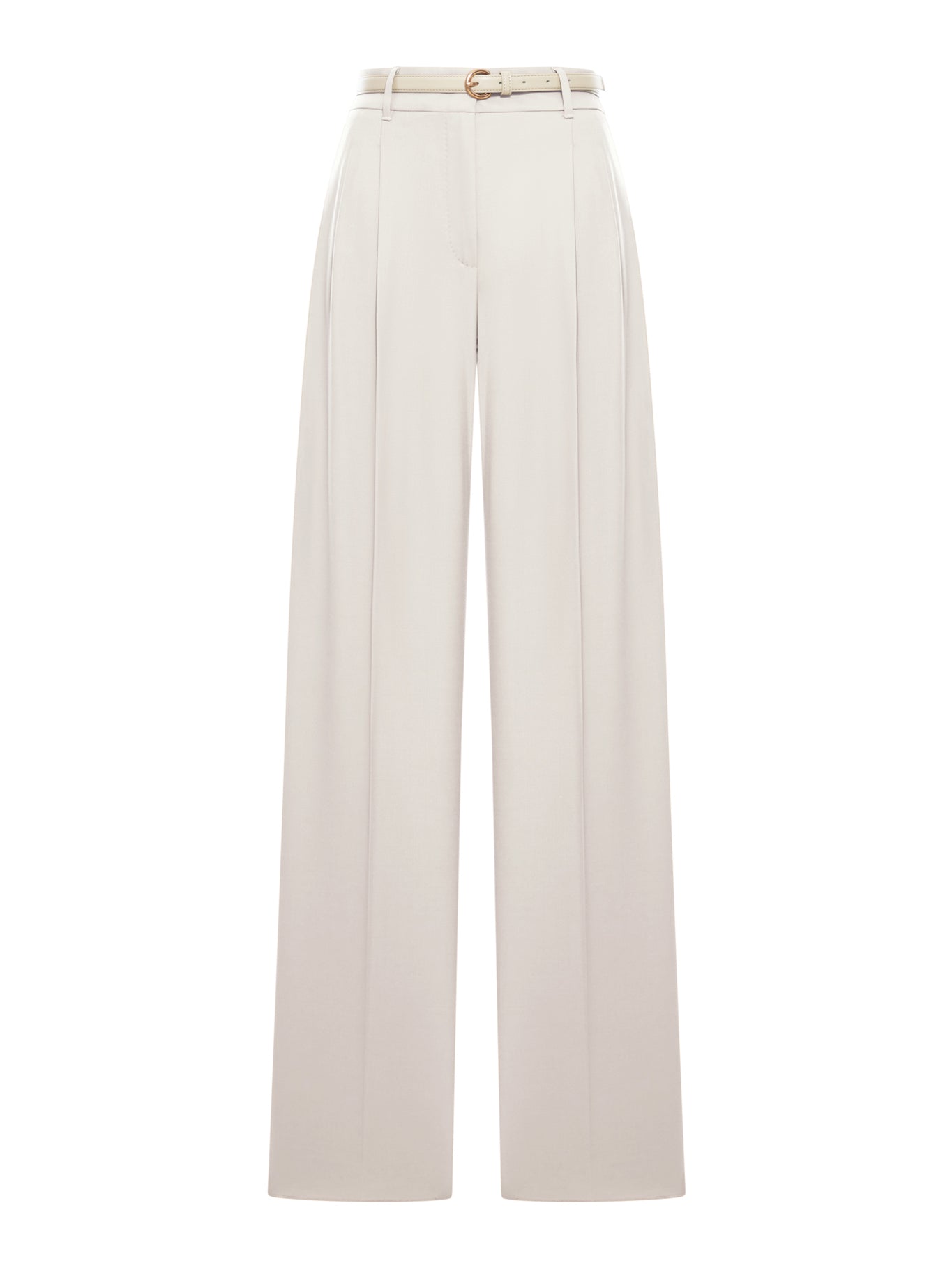 WOOL TASSEL ENTRY TROUSERS