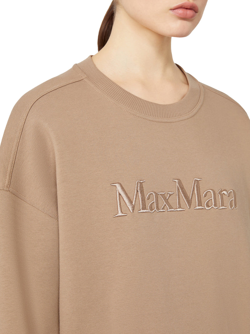 COTTON SWEATSHIRT WITH LOGO
