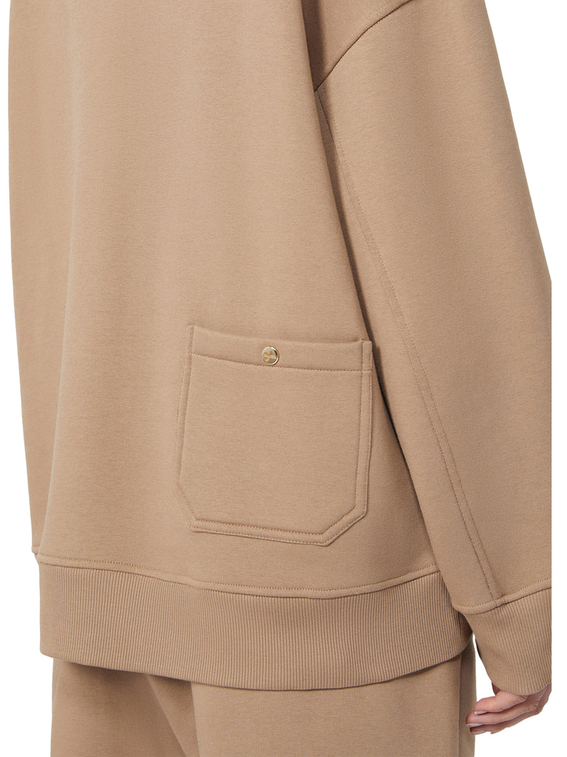 COTTON SWEATSHIRT WITH LOGO