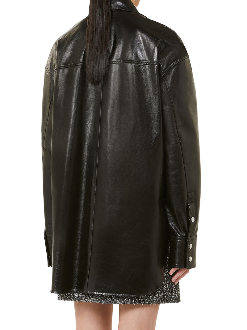 BOREL OVERSIZED NAPPA SHIRT