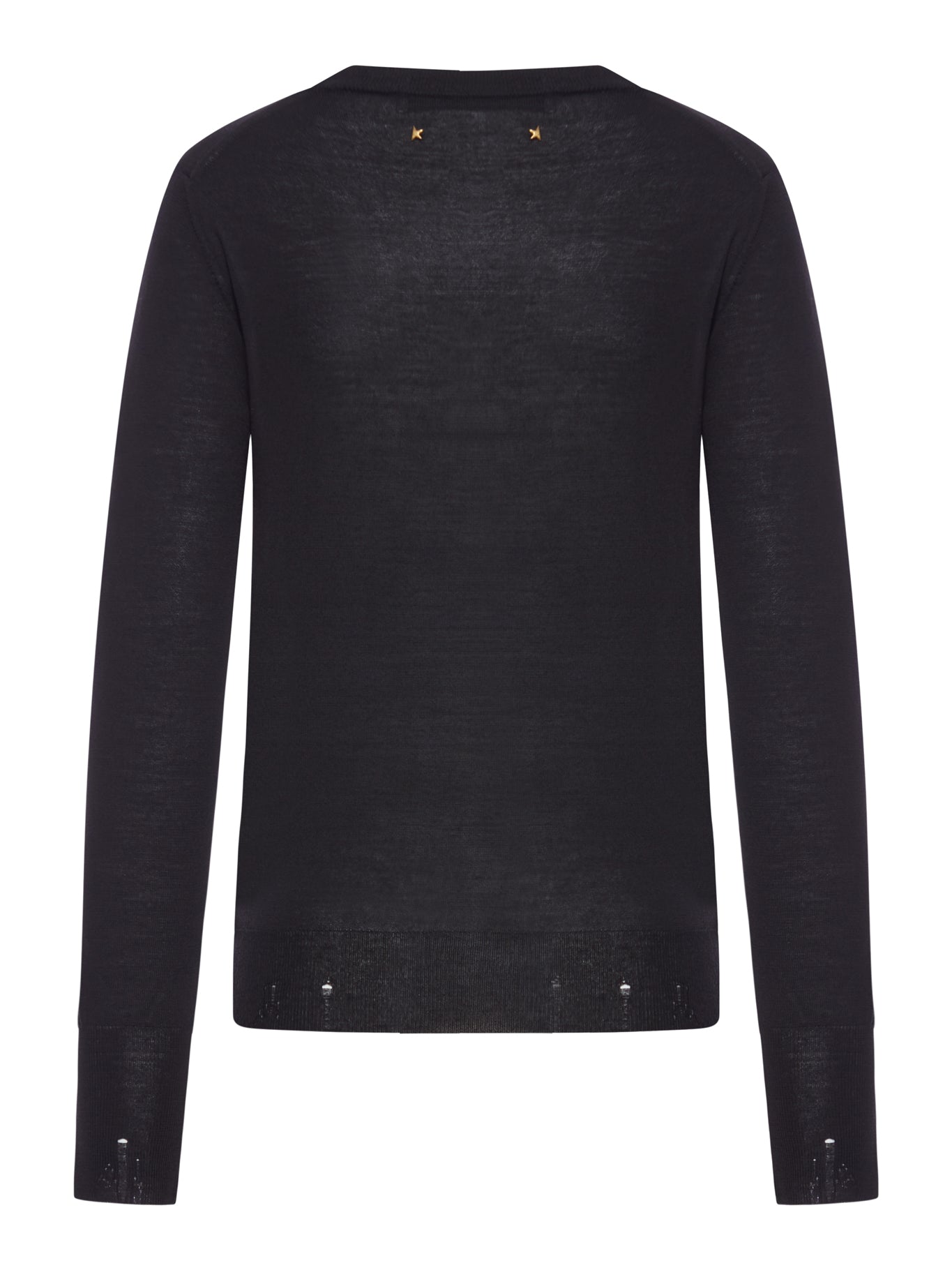 WOMEN`S CREW NECK WOOL SWEATER