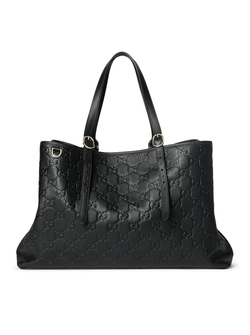 LARGE GG EMBLEM SHOPPING BAG