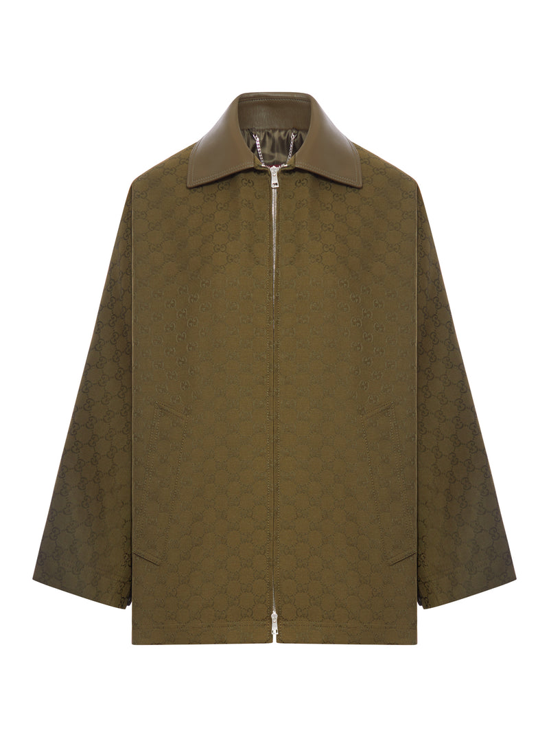 GG FABRIC ZIP-UP JACKET