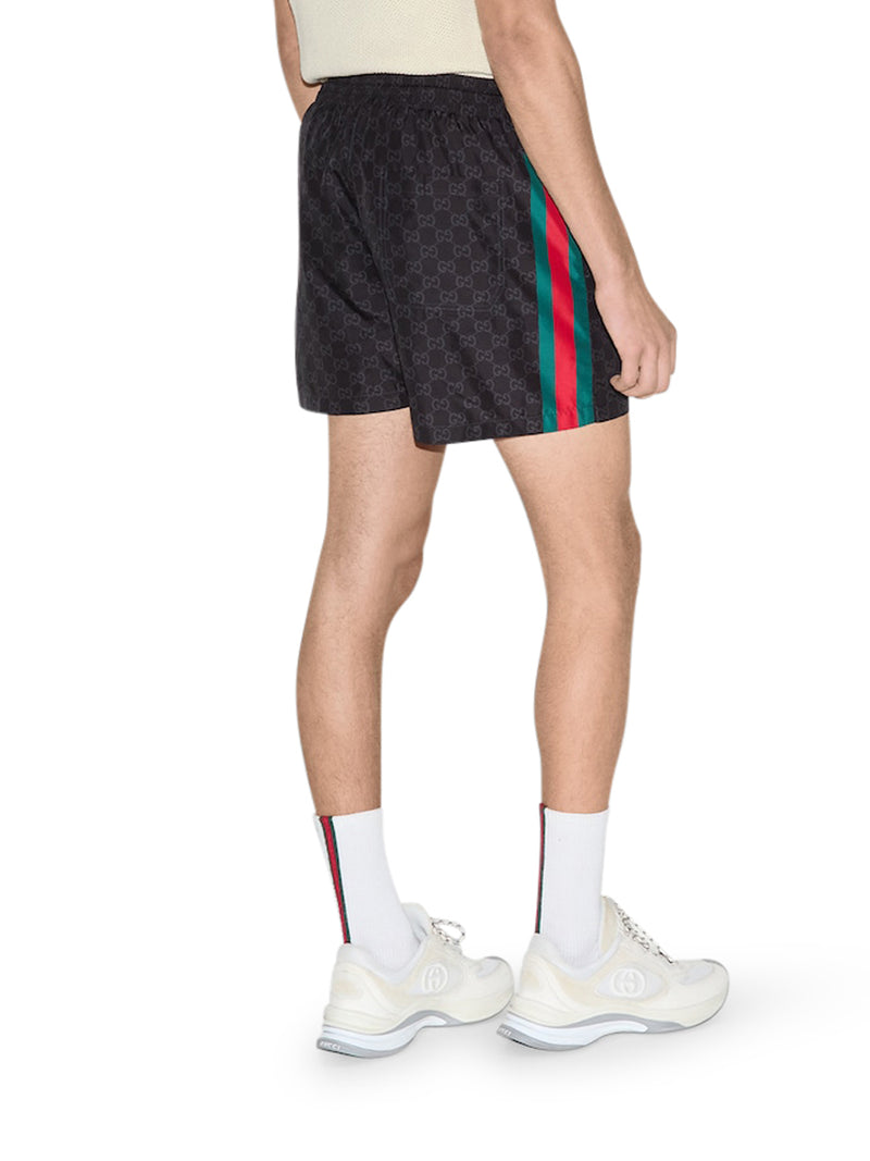 GG PRINT NYLON SWIMSUIT