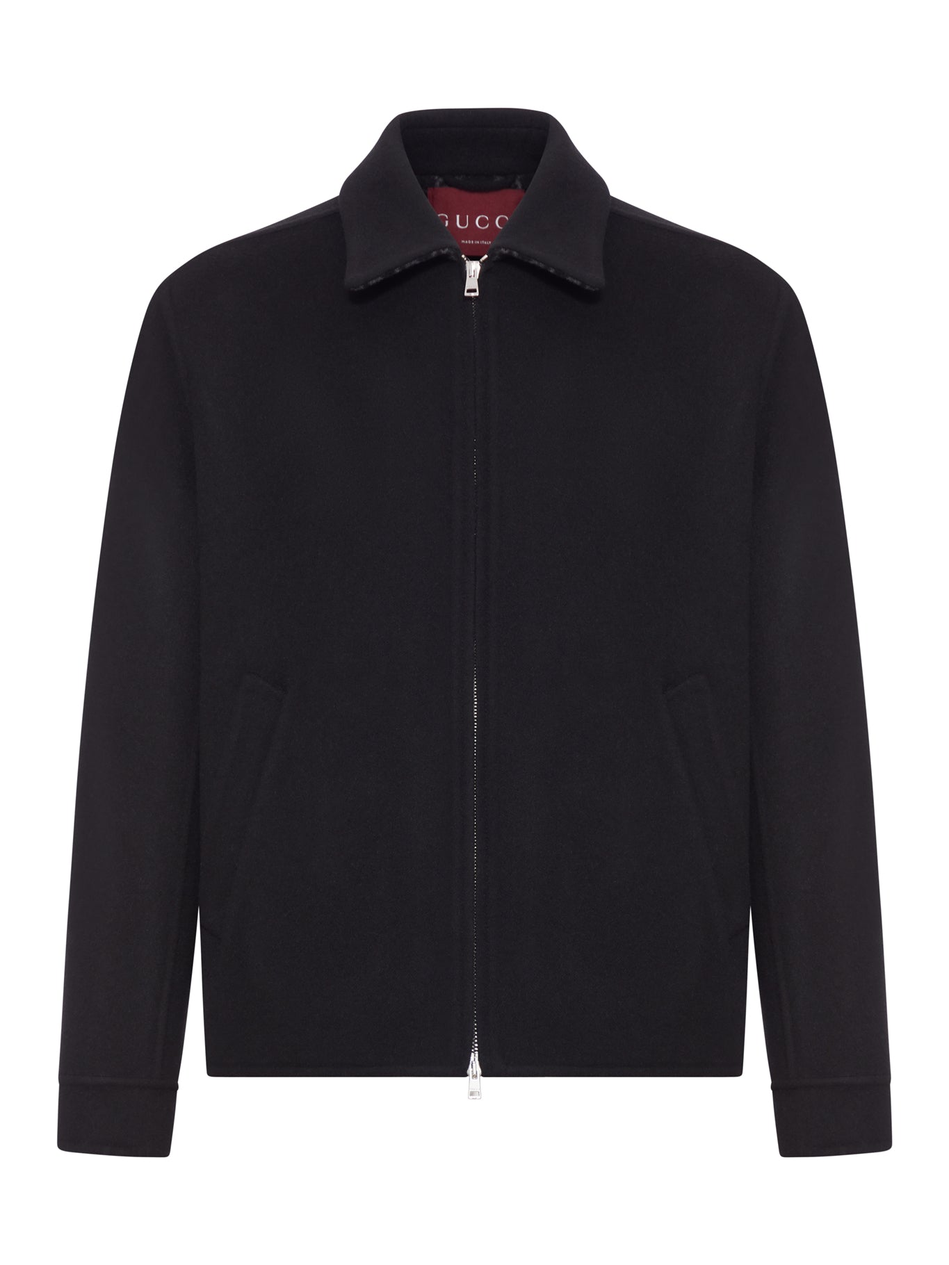 WOOL JACKET WITH ZIP