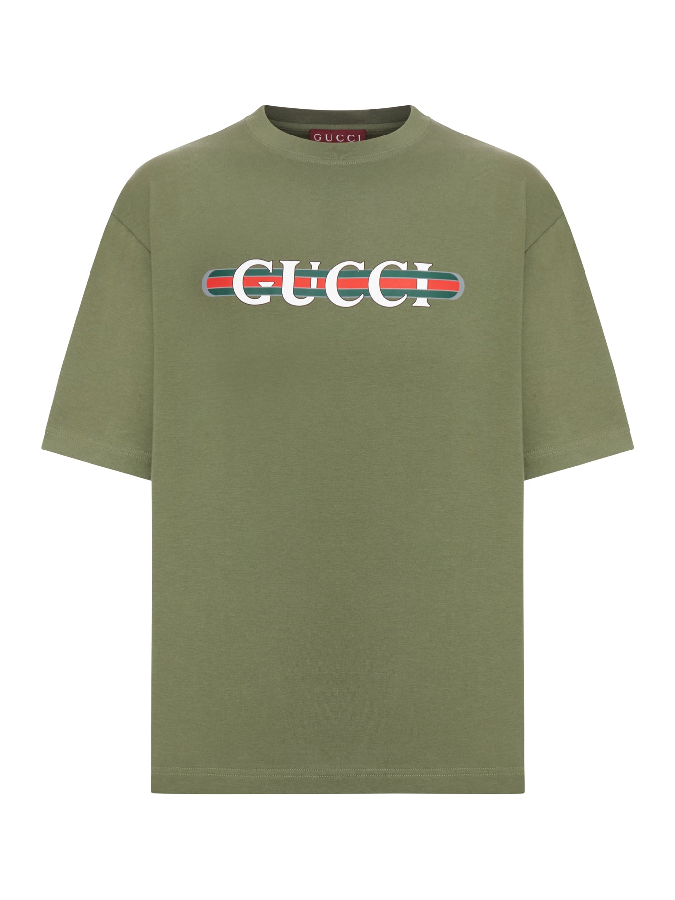 HEAVY COTTON JERSEY T-SHIRT WITH PRINT