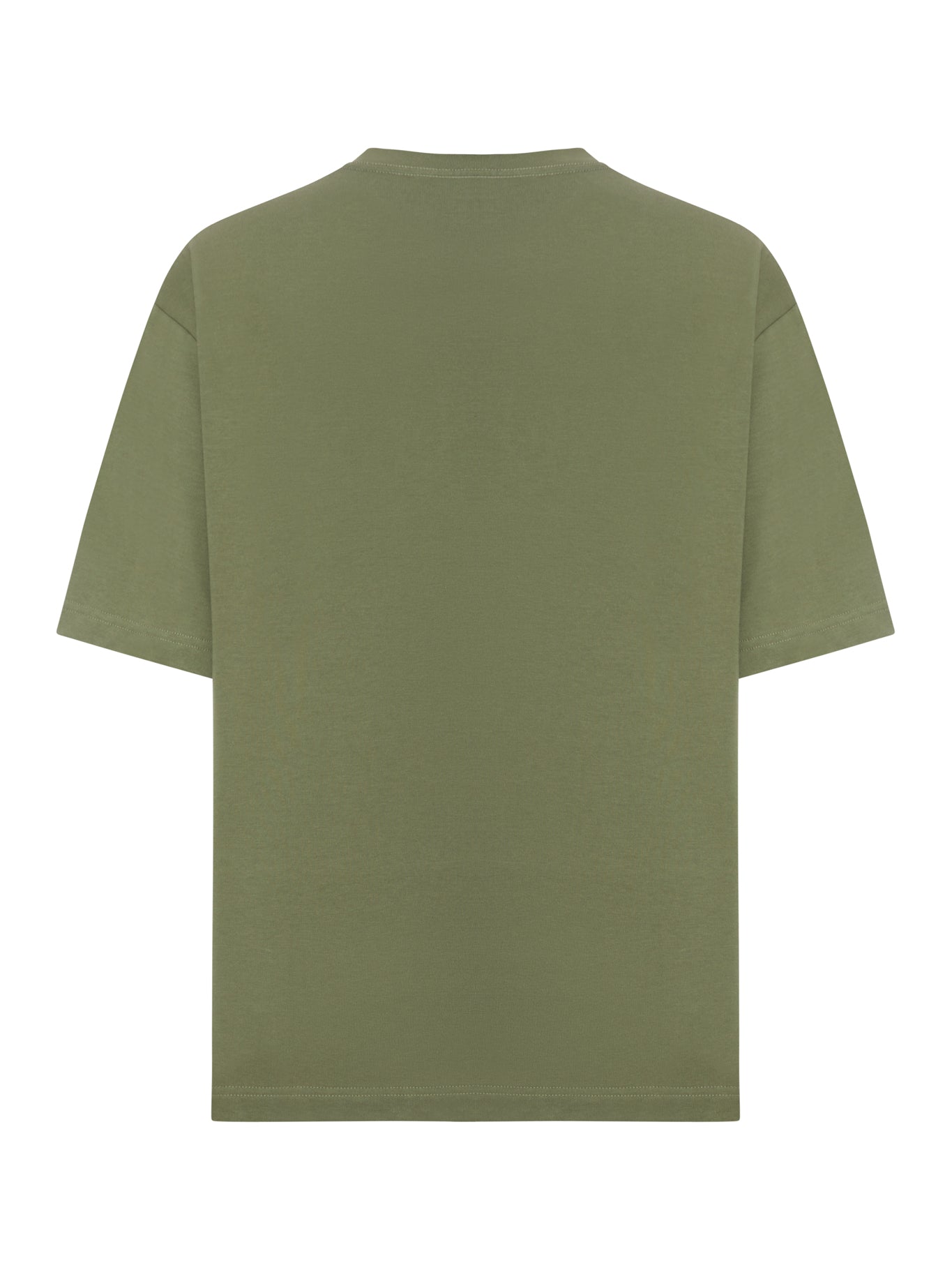 HEAVY COTTON JERSEY T-SHIRT WITH PRINT