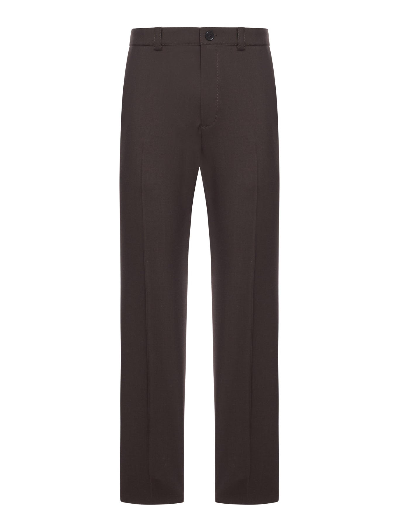 TAILORED WOOL GABARDINE TROUSERS