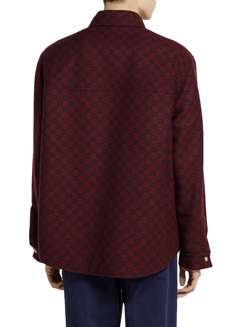 REVERSIBLE DENIM AND FLANNEL SHIRT