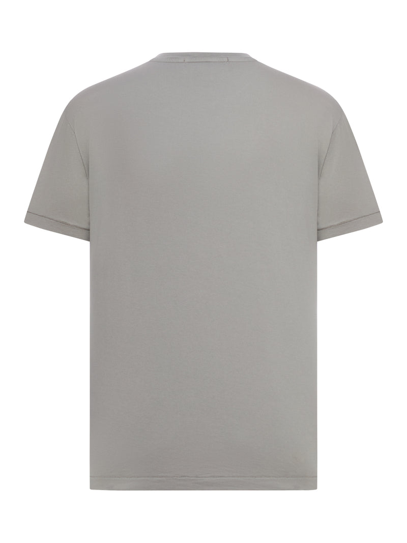 COTTON T-SHIRT WITH LOGO COMPASS