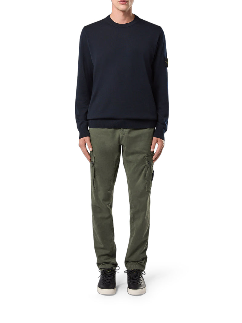 WOOL ROUND NECK SWEATER