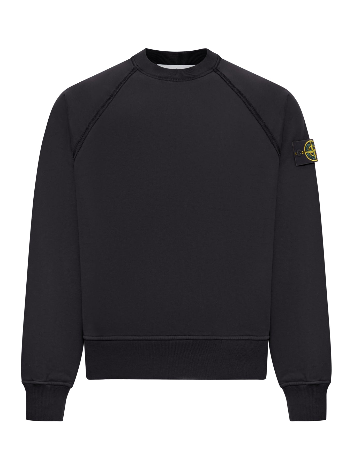 CREW NECK SWEATSHIRT IN ORGANIC BRUSHED COTTON