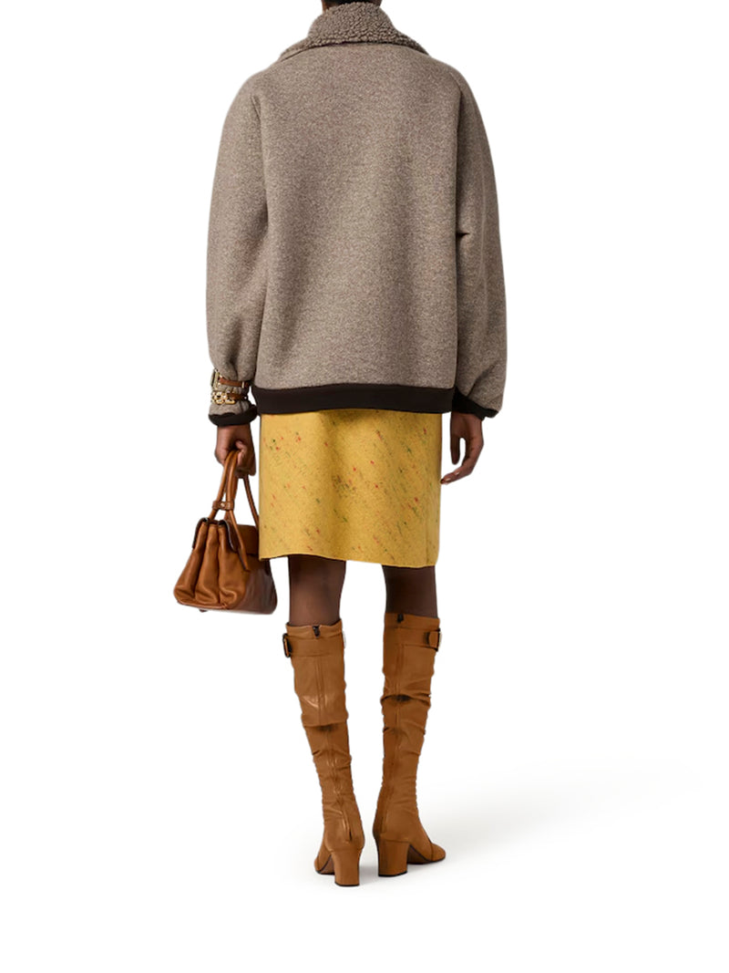 FLEECE BLOSSOM WITH ZIP