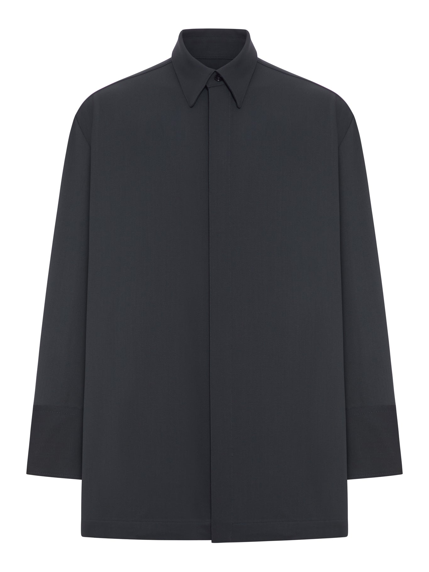 LONGUE CHEMISE IN KNITTED WOOL