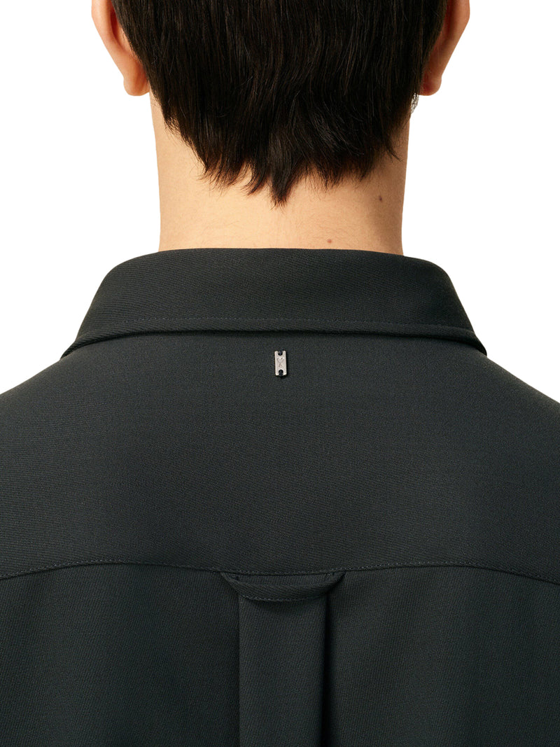 LONGUE CHEMISE IN KNITTED WOOL