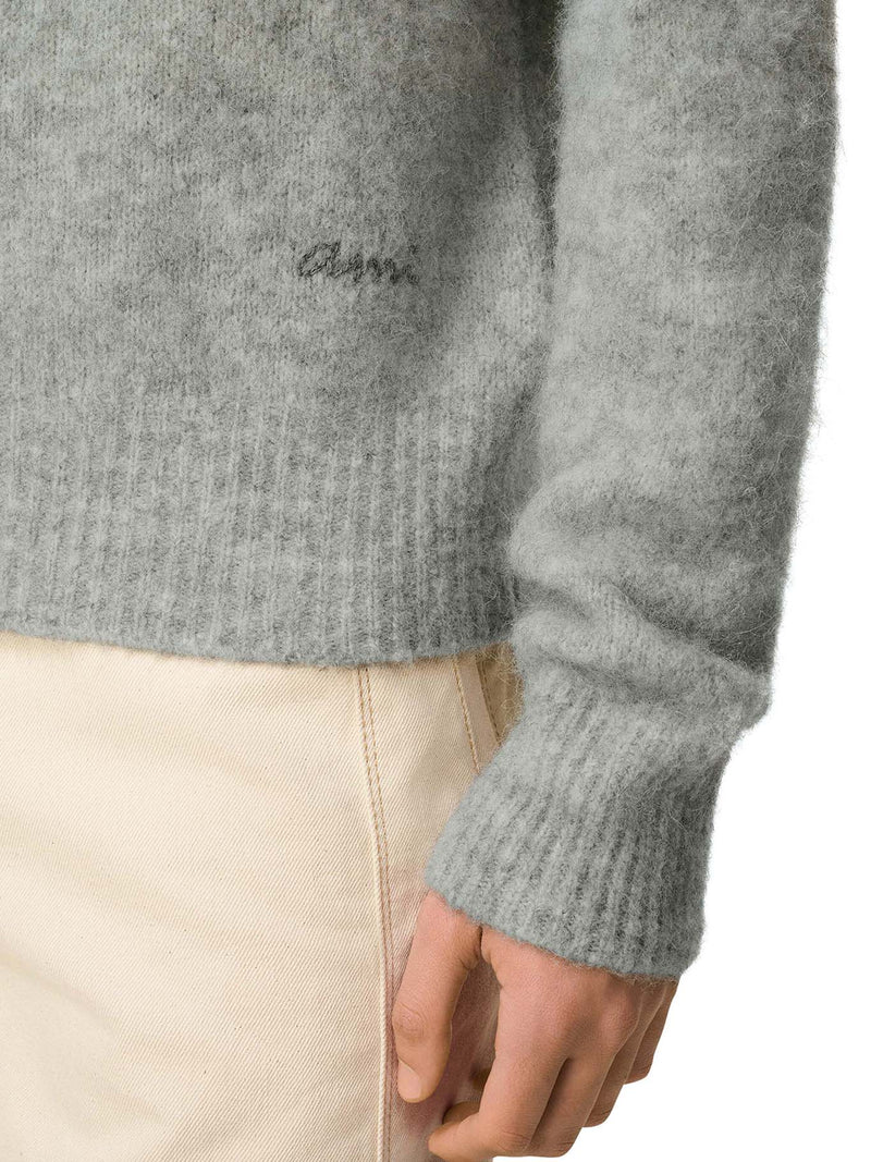 ALPACA LONG-SLEEVED POLO SHIRT