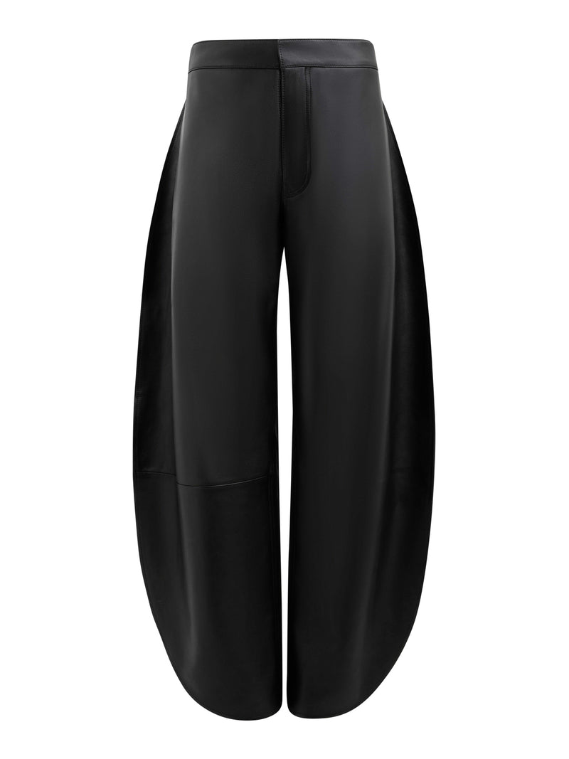 PETAL LAMBSKIN TROUSERS
