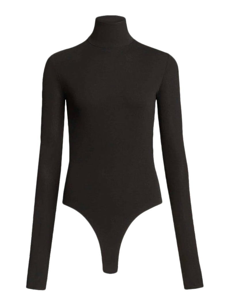 HEART JERSEY BODYSUIT WITH HEART-SHAPED BACK NECKLINE