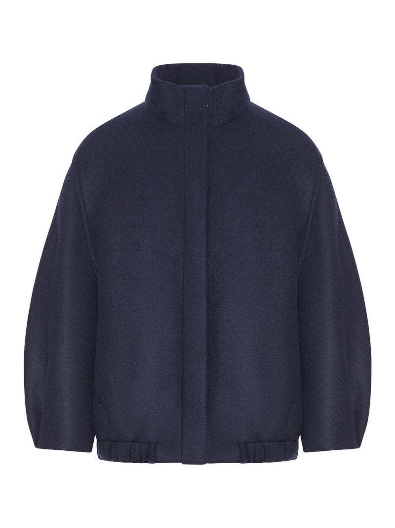 STRUCTURED WOOL JACKET